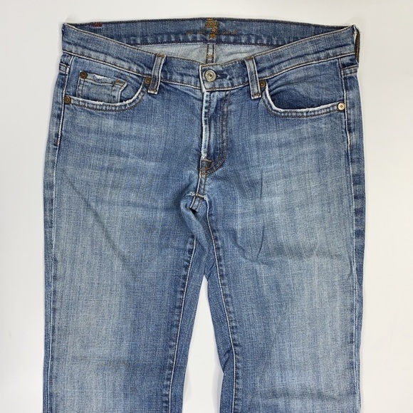 7 For All Mankind Bootcut Jeans Size 28 - Picture 2 of 13